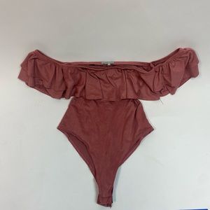 Charlotte Russe - cute off the shoulder bodysuit